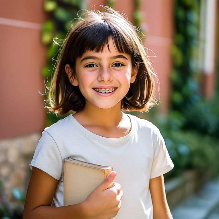 Metal braces for kids